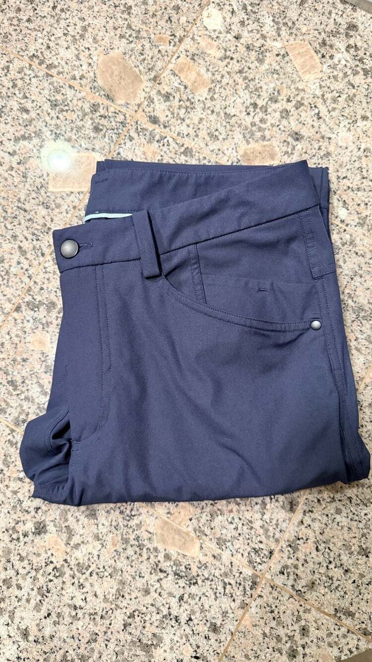 Lululemon Men's ABC 5-Pocket Technical Pants in Navy